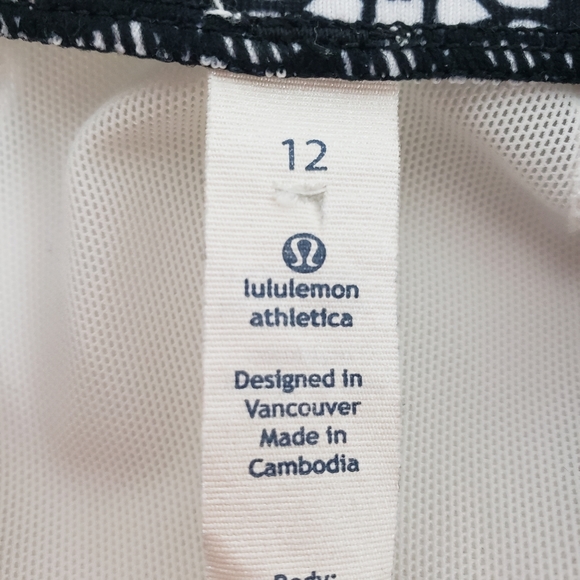 Lululemon Define Jacket Brushed White / White Black Glacier Lace Size 12 - Picture 8 of 16
